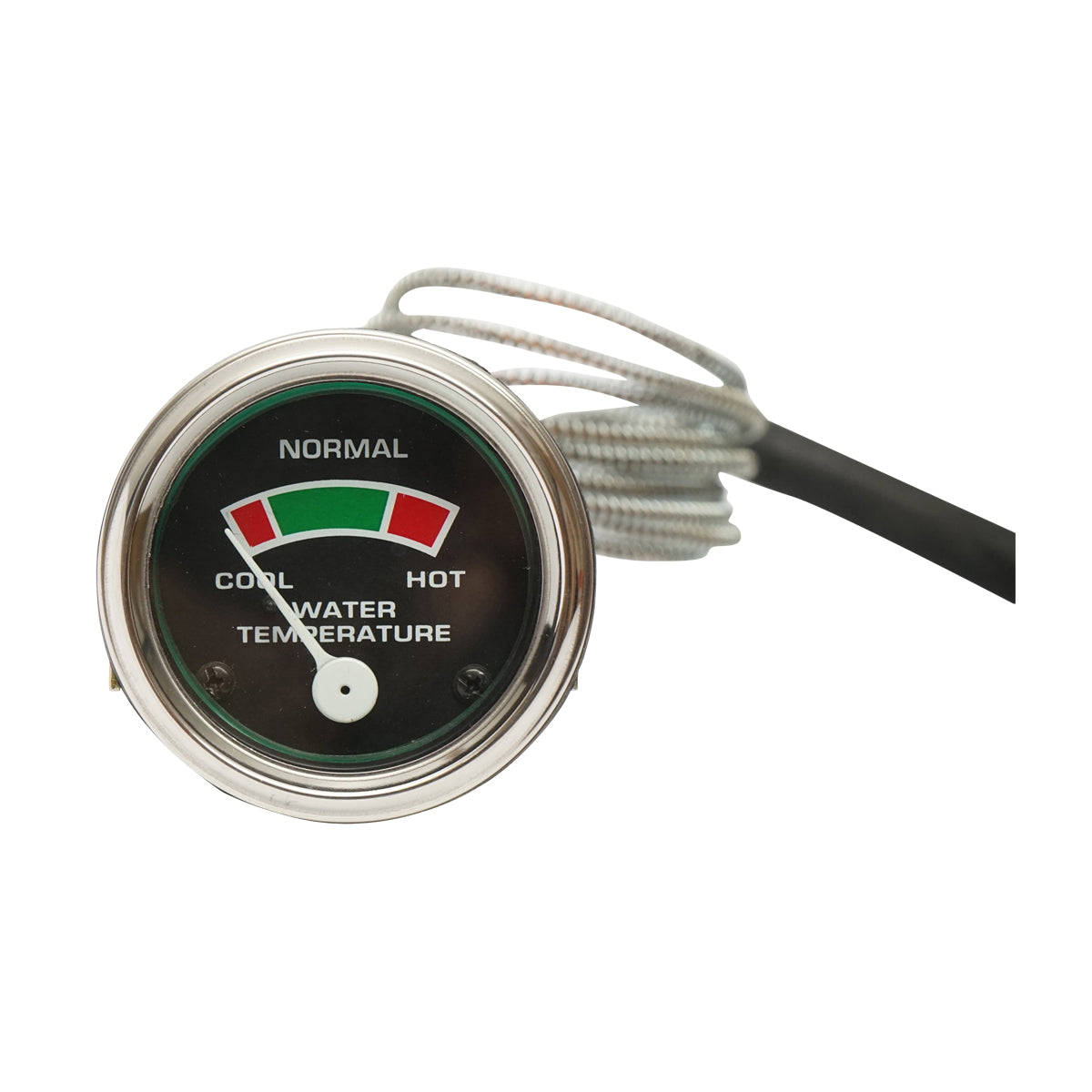 Water temperature indicator mechanical gauge with probe Massey Ferguson OEM K11638, 1078125M91, 180727M91, 180727M92, 180727M93, 881369M91, 881396M91, 899455M91, 1850512M93